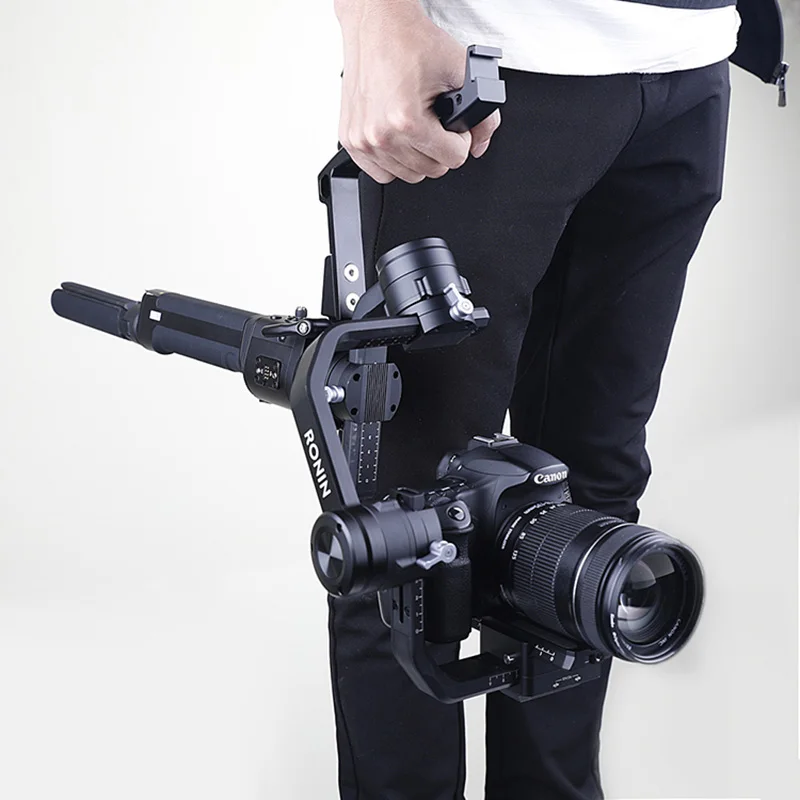 Для DJI Ronin S алюминиевый сплав l-образный для DJI Ronin S ручной карданный стабилизатор держатель Расширенный кронштейн с горячий башмак