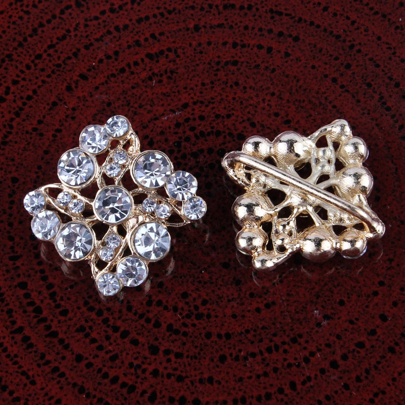 10 шт. декоративные пуговицы ручной работы с кристаллами|square rhinestone buttons|rhinestone