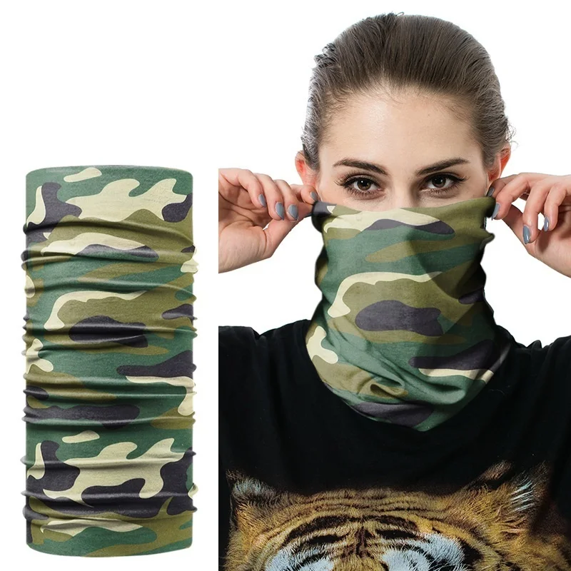 JAMONT новая многофункциональная бандана теплая повязка на голову камуфляж листья