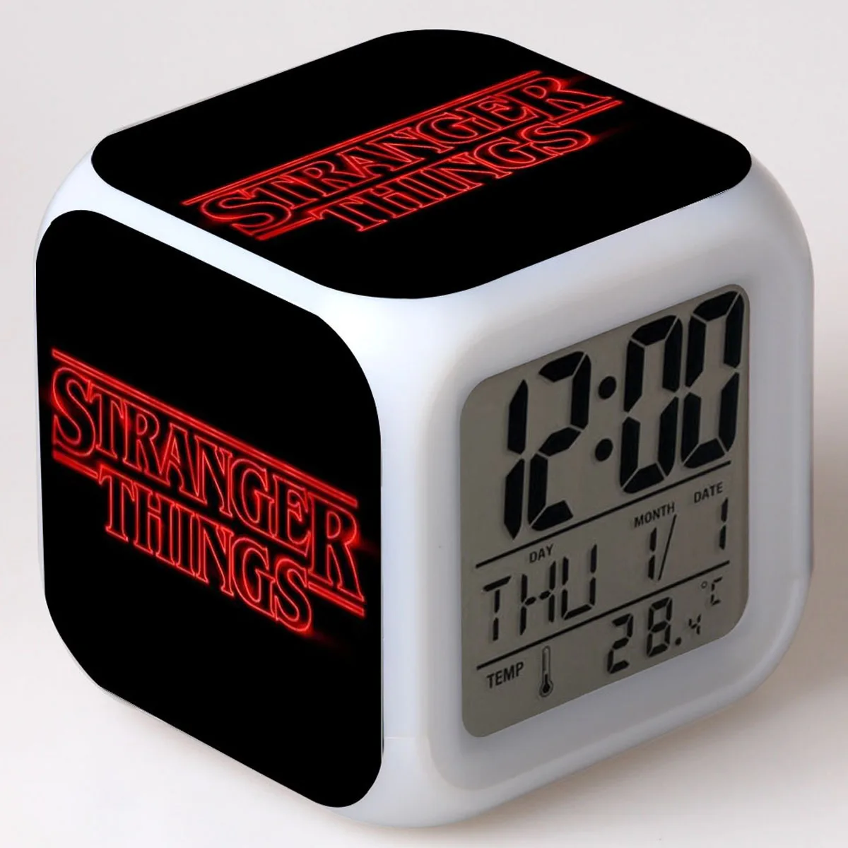 10 Необычные вещи сезон детский будильник игрушки Led reloj despertador цифровые часы электронный wake up Светильник Настольный reveil wekker - Цвет: 10