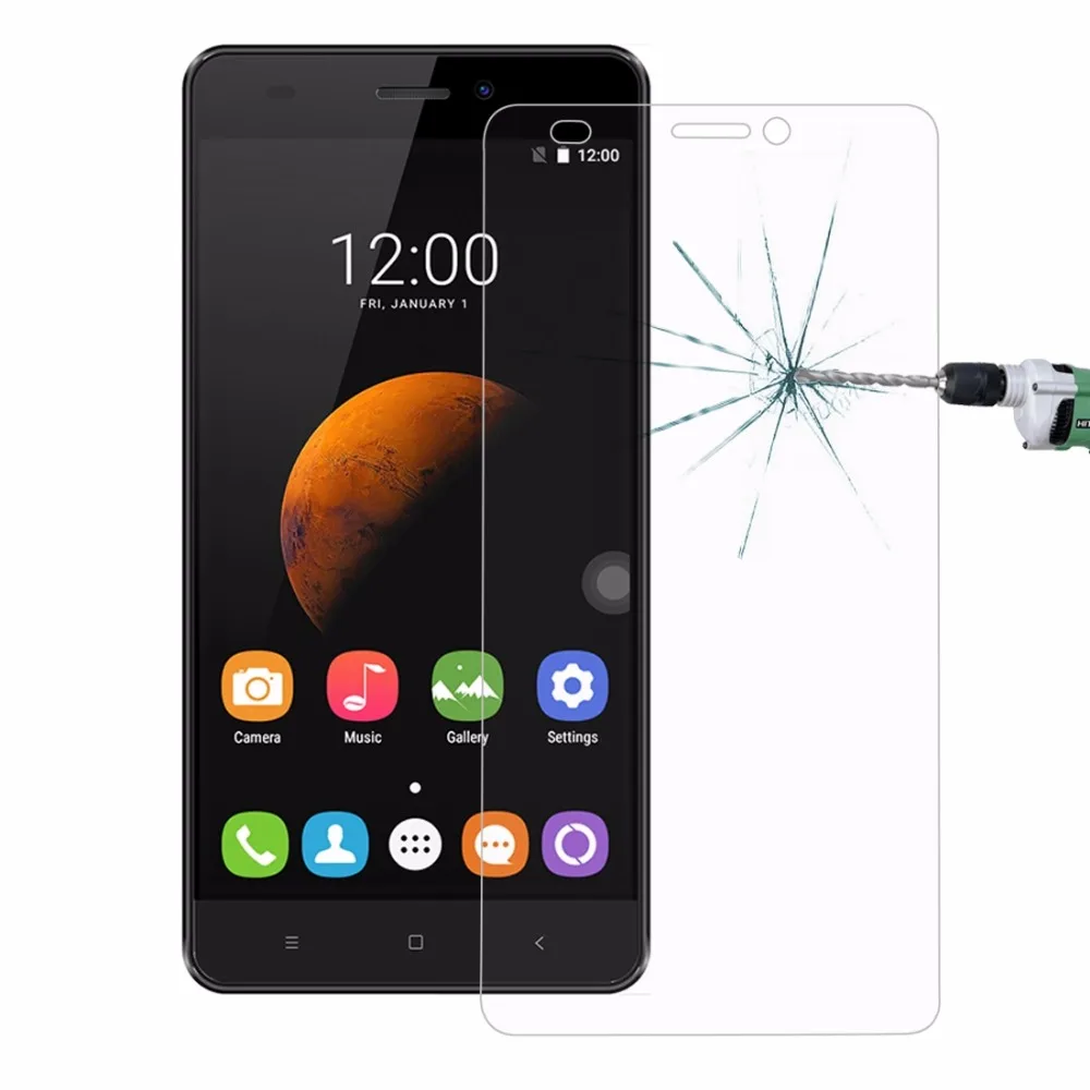 OUKITEL C3 9H твердость поверхности взрывоустойчивое Закаленное стекло протектор