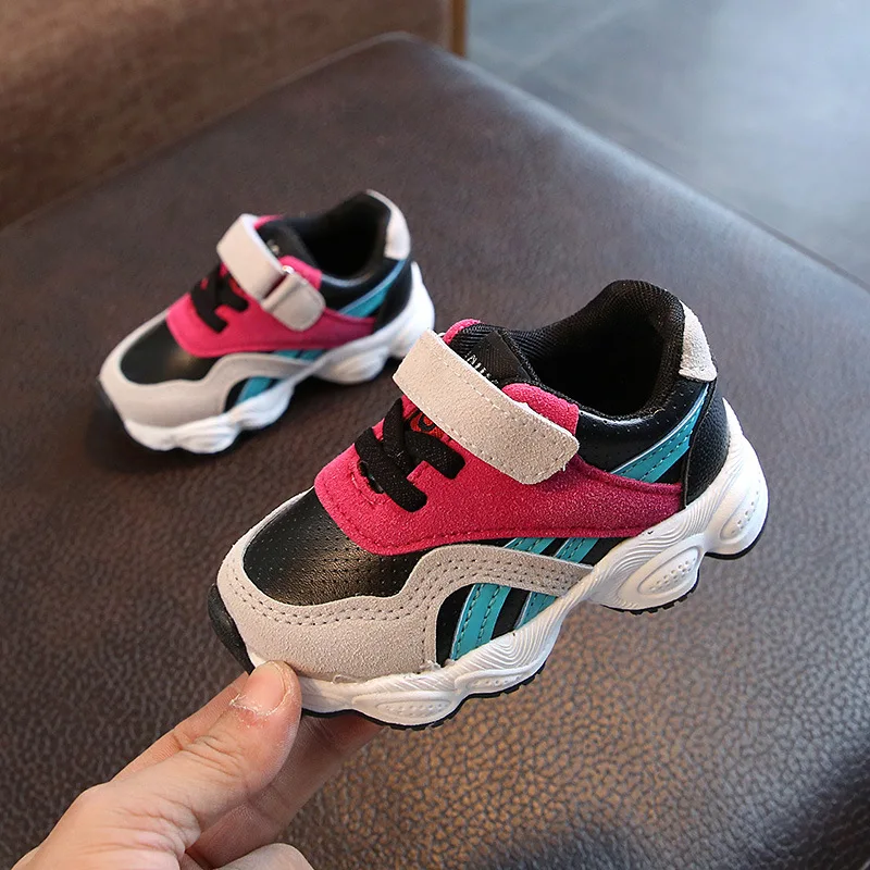 Новинка 2018 детская обувь кроссовки для мальчиков спортивные ботинки девушек