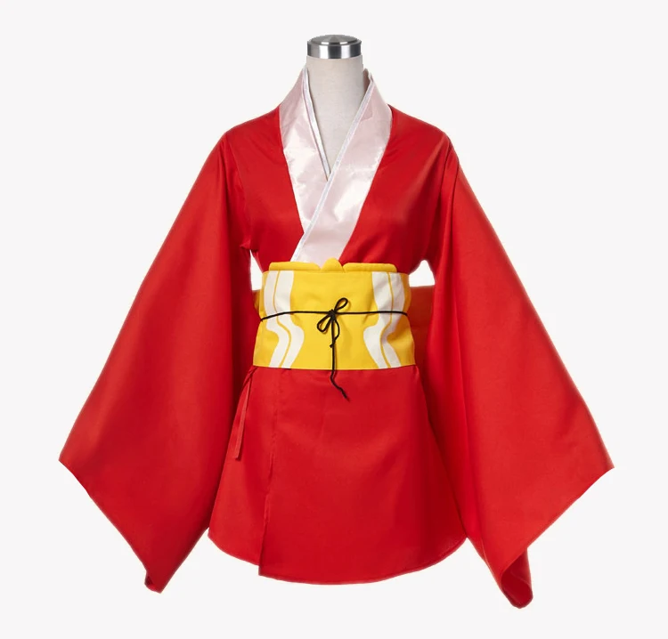 [Фото] аниме гинтама Серебряная душа есихара кимоно Кагура платье косплей костюм