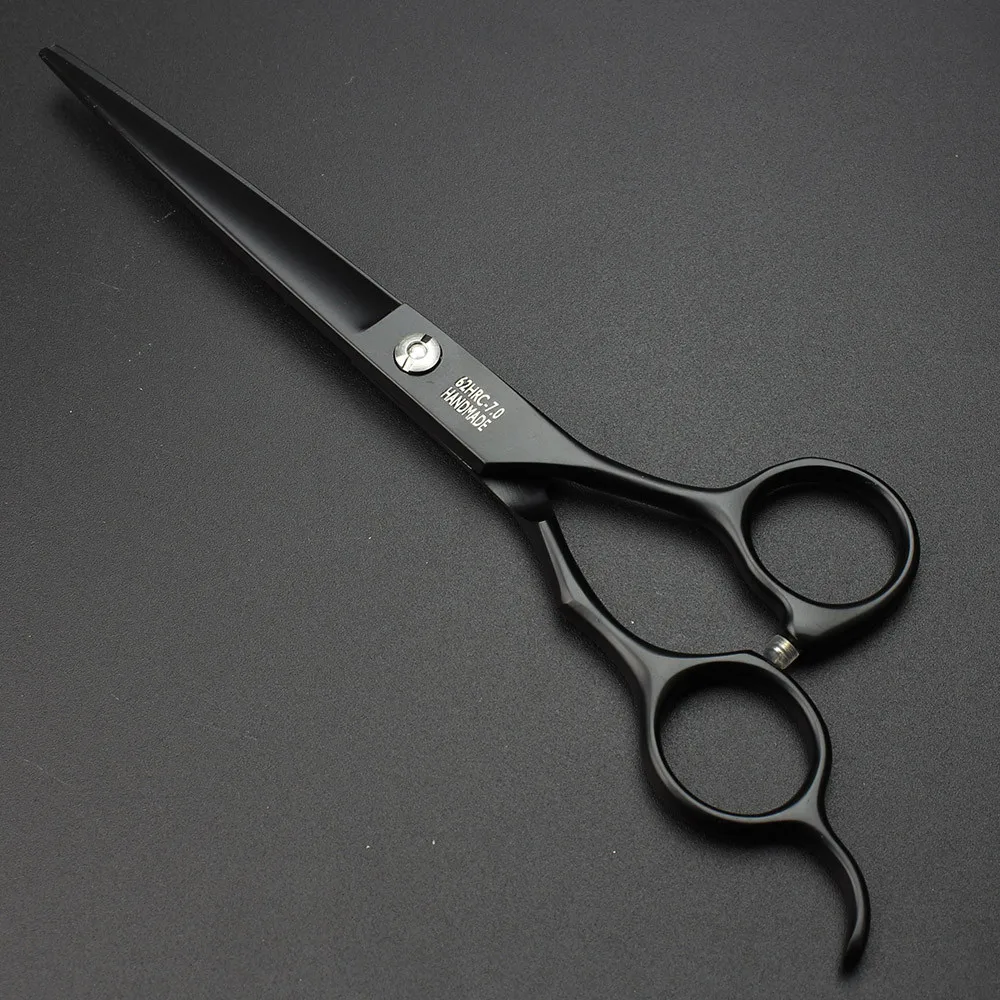 

Professional hairdressing scissors 7 inch black personality rubric hairdressing style hairdressing scissors