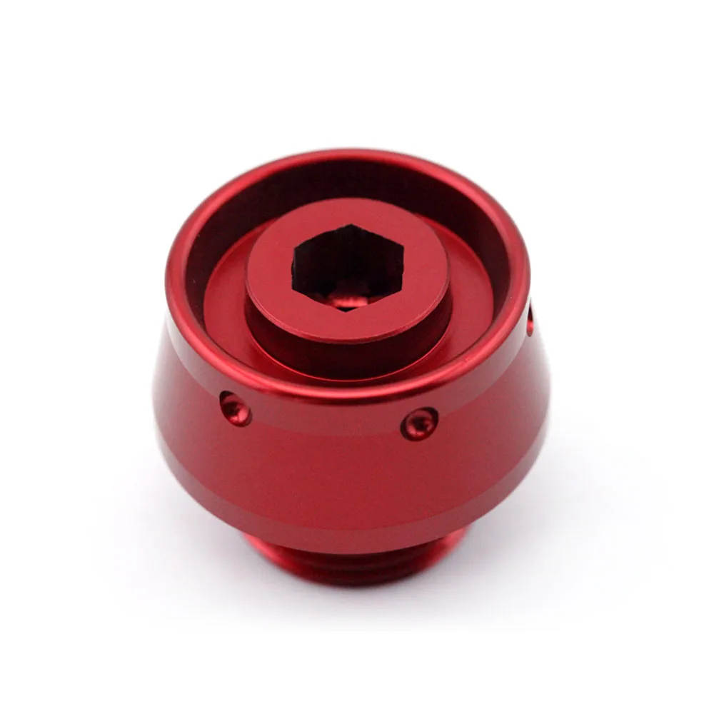 Red Моторное масло наполнитель винт Кепки для SUZUKI GSXR 1000/750/600/125 GSX1300R HAYABUSA RV 125/200 VANVAN Аксессуары для мотоциклов CNC фрезерный станок с ЧПУ - Цвет: Red
