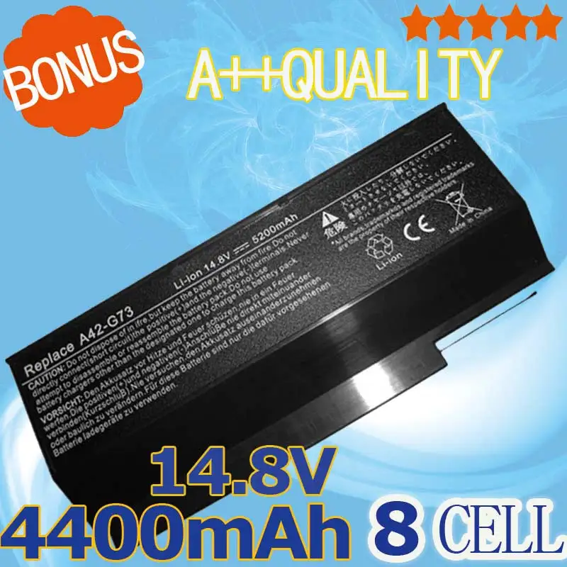 Аккумулятор для ноутбука Asus vx7 8 ячеек G73 G73G G73JH G73JW G73S G53 G53J G53S G53SX G53SW a42 g73 70 NY81B1000Z|laptop