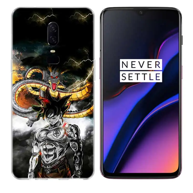 Dragon Ball Super Goku Luxury Soft TPU Silicone Phone Back Case For OnePlus One Plus 7 Pro 5 5T 6T 6 Fundas Printed Cover Coque |