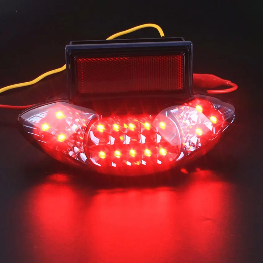 

LED Turn Signals Rear Tail Light Lamp For Suzuki Hayabusa GSX1300R 1999-2007 Katana GSX600F GSX750F 2003-2006 Smoke