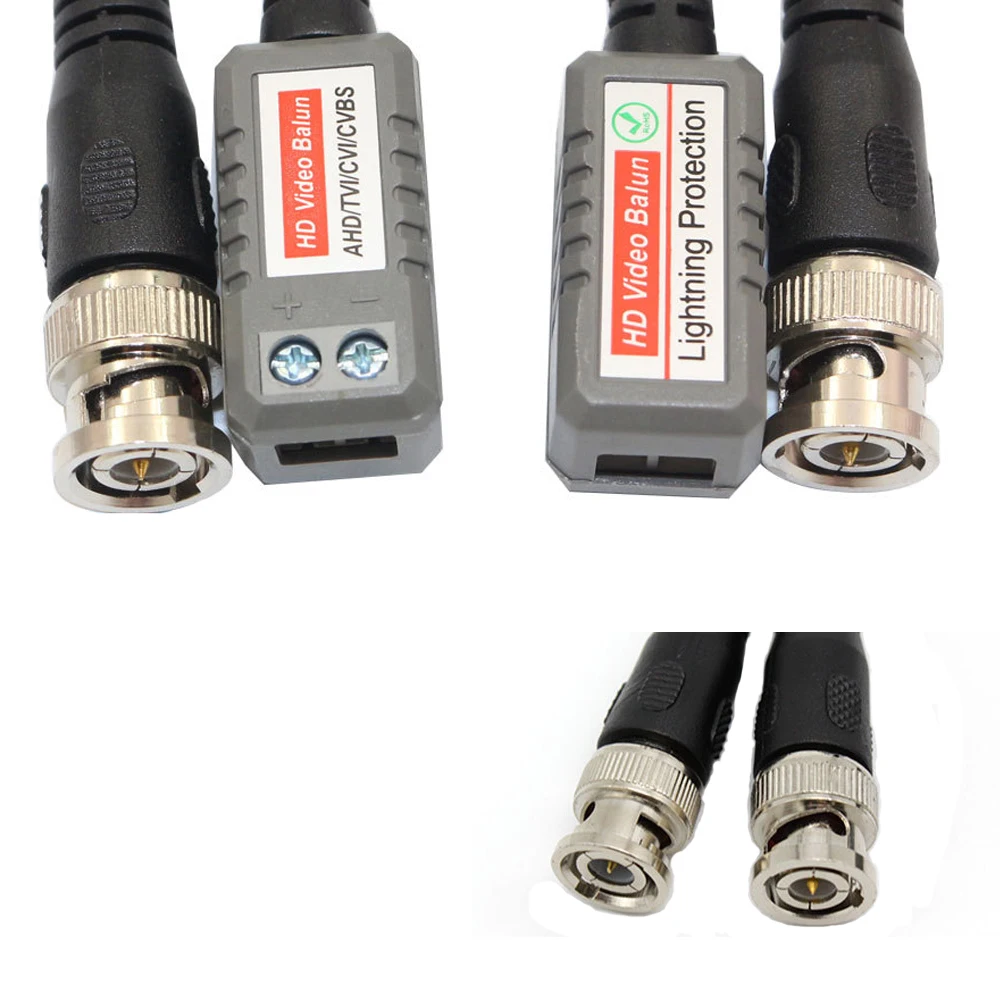 6 пар HD 720P 1080P CVI TVI AHD Video Balun Coax BNC к UTP CAT5 для HD-камеры видеонаблюдения | Безопасность