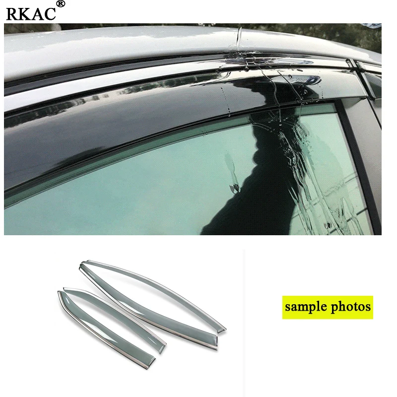 RKAC ABS Бесплатная доставка 2016 2017 & Up для Honda Civic 4 Двери Седан хромированная отделка