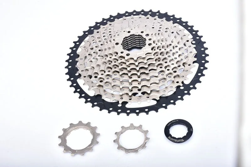 Саншайн высокое качество K7 MTB горный велосипед 11 скорость карты маховик звездочки кассеты велосипеда аксессуары 11-50 T Запчасти для велосипедов