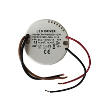 500pcs led transformer 12w constant voltage ac 220v to dc 12v output used for led stripbulbsspotlight