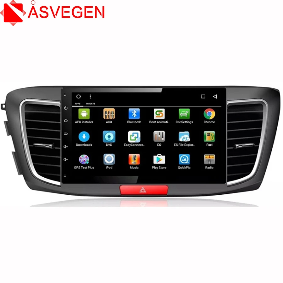

Asvegen 10'' Android 8.1 Quad Core High Resolution Touch Screen GPS Navigation Multimedia System For Honda Accord 9 2013-2015