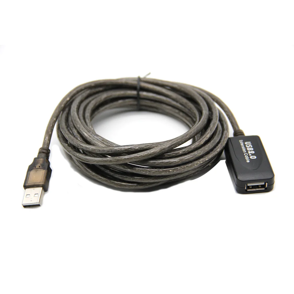 5 м кабель-удлинитель USB 2 0 штекер-гнездо Активный ретранслятор USB-удлинитель
