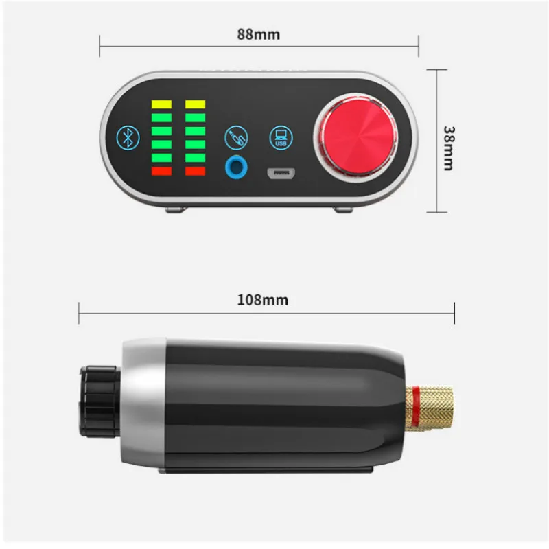 SOTAMIA Bluetooth 5 0 TPA3116 усилитель мощности Hi Fi цифровой 50 Вт * 2 стерео аудио индикатор