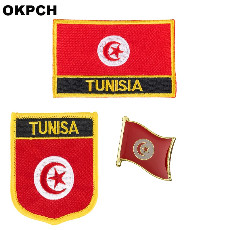 Флаг Таджикистана нашивка значок 3 шт. Набор нашивок для одежды DIY украшения PT0171-3 |