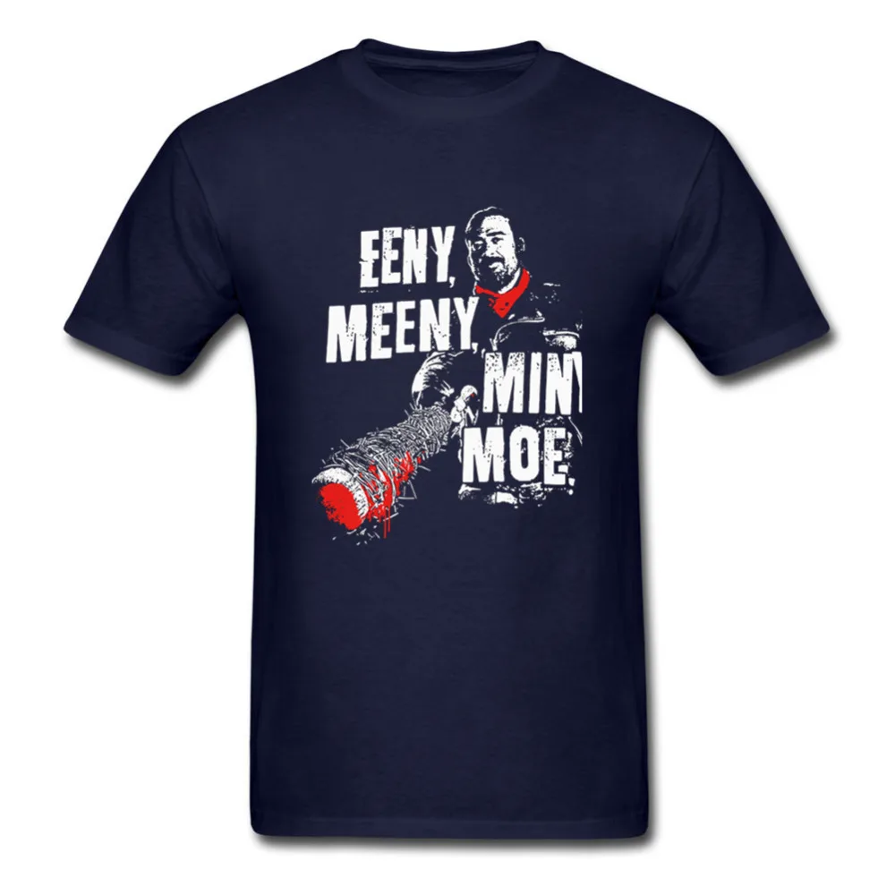 Eeny Meeny Miny Moe Negan Lucille бейсбольная бита дизайн хип-хоп Мужская футболка с принтом