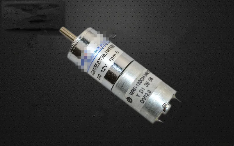 ZGA17RU DC 6 в 12 В 17 мм диаметр корпуса микро электрический мотор редуктор DIY