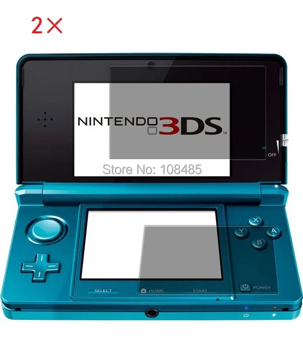 HOTHINK прозрачная верхняя + нижняя Защитная пленка для ЖК экрана Nintendo 3DS|guard|guard filmguard