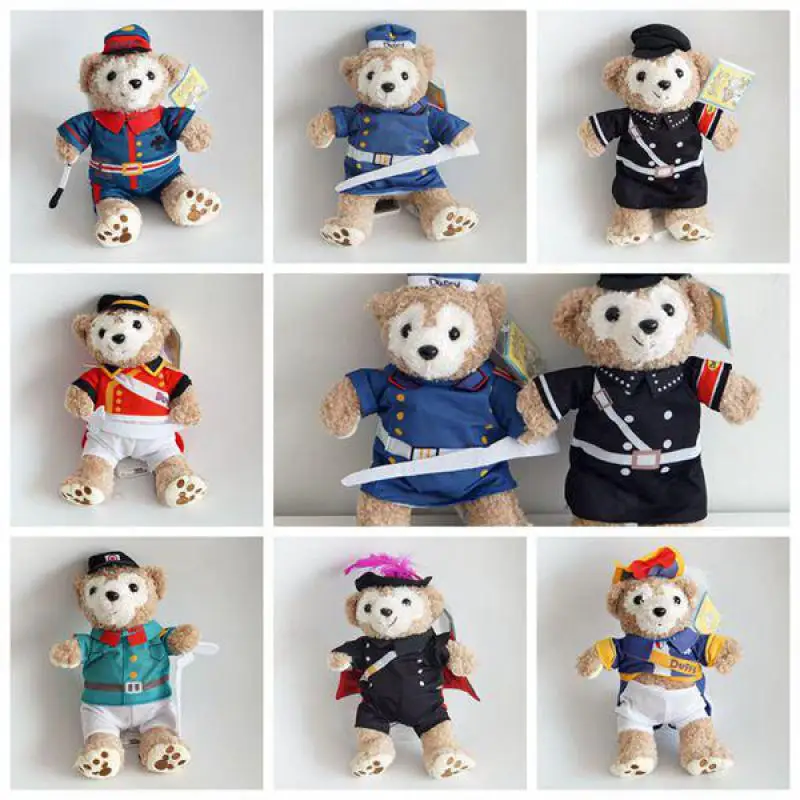 Милая 1 шт. японская аниме Даффи медведь армейская мягкая плюшевая игрушка мягкие