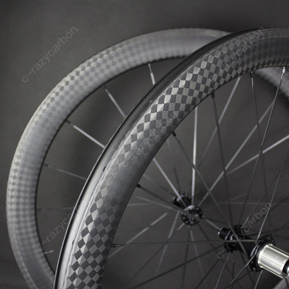 

High Quality Road Wheels 700c Full Carbon 50mm Wheelset Super Light Free Shipping