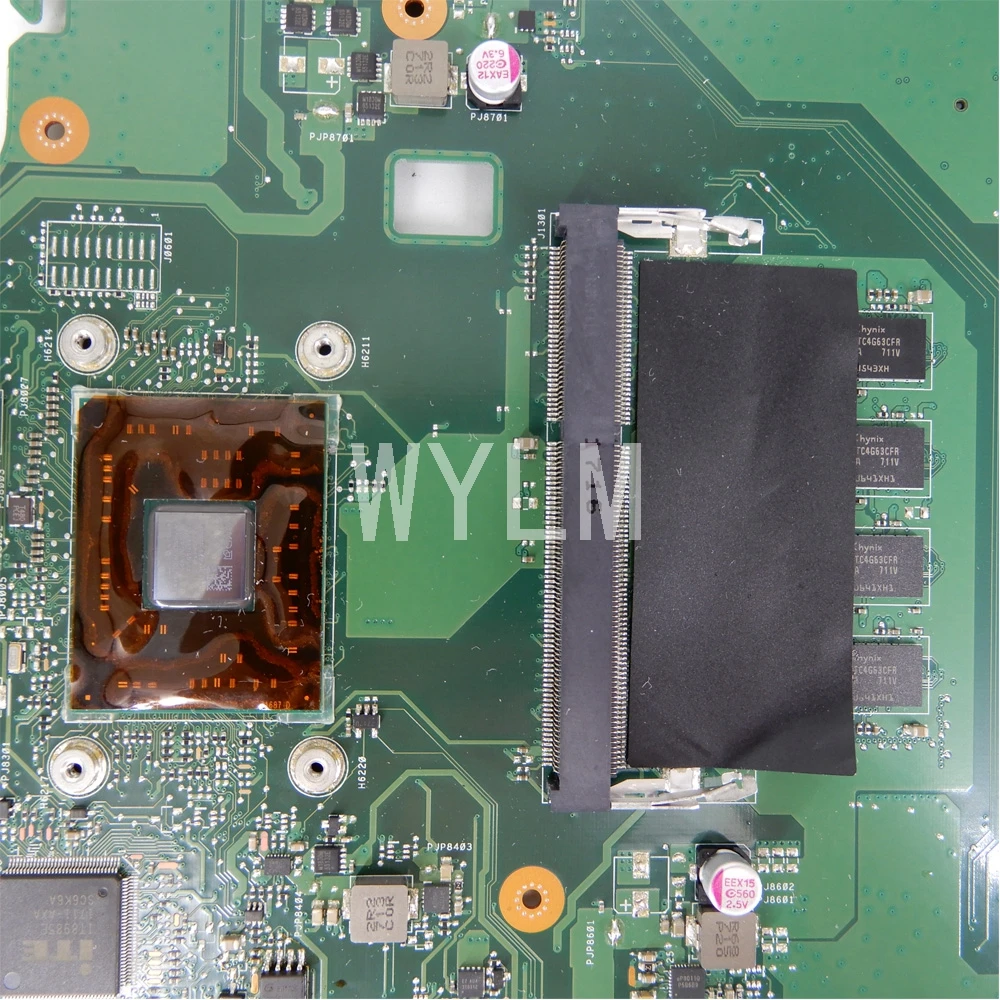 X751YI MAIN_BD._E1-7010CPU 4 Гб Оперативная память 90NB09U0-R00030 материнская плата REV2.0 для ASUS X751Y X751YI X751 K751Y Материнская плата ноутбука испытания
