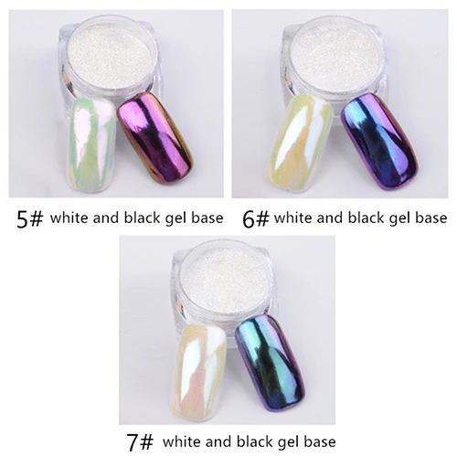 1 г/кор. Зеркало Ногтей Блеск Порошок Пыли Nail Art DIY Shinning Chrome Пигмент Блестит |