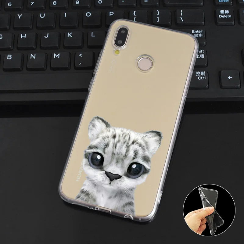 DREAMFOX M491 забавный кот Мягкий ТПУ силиконовый чехол для Huawei Honor 6a 6C 7X9 10 P20 P30 Lite Pro P Smart