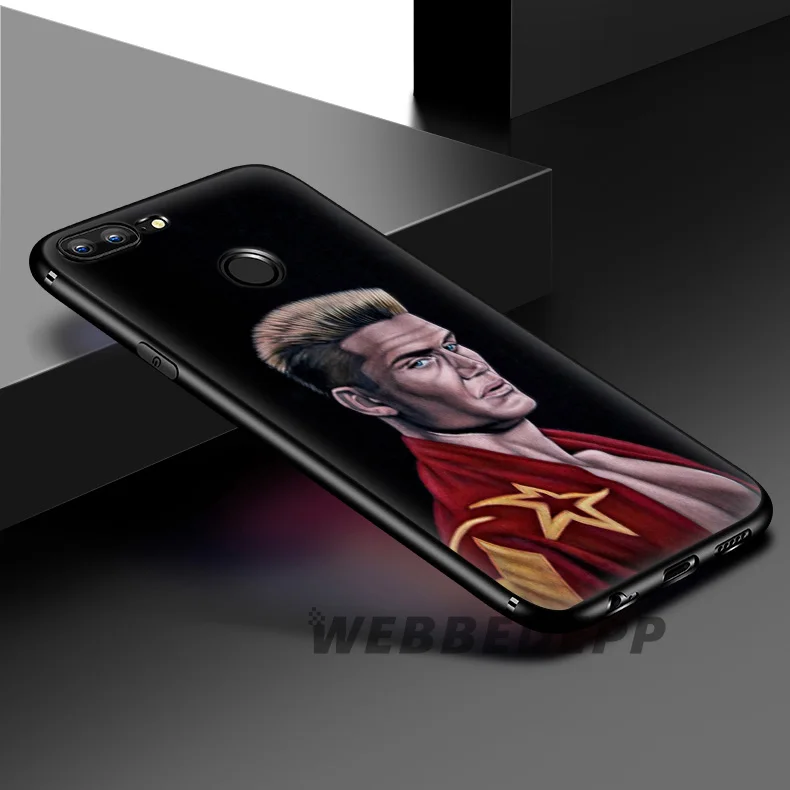 WEBBEDEPP чехол Ivan Drago Rocky для Huawei P20 Pro P10 P9 P8 Lite 2015 2017 P Smart 2019 и Nova 3 3i Y7 Y9 2018 |