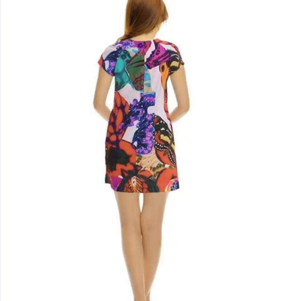 Модное платье для женщин s летние винтажные Boho Макси Вечерние пляжные цветочные