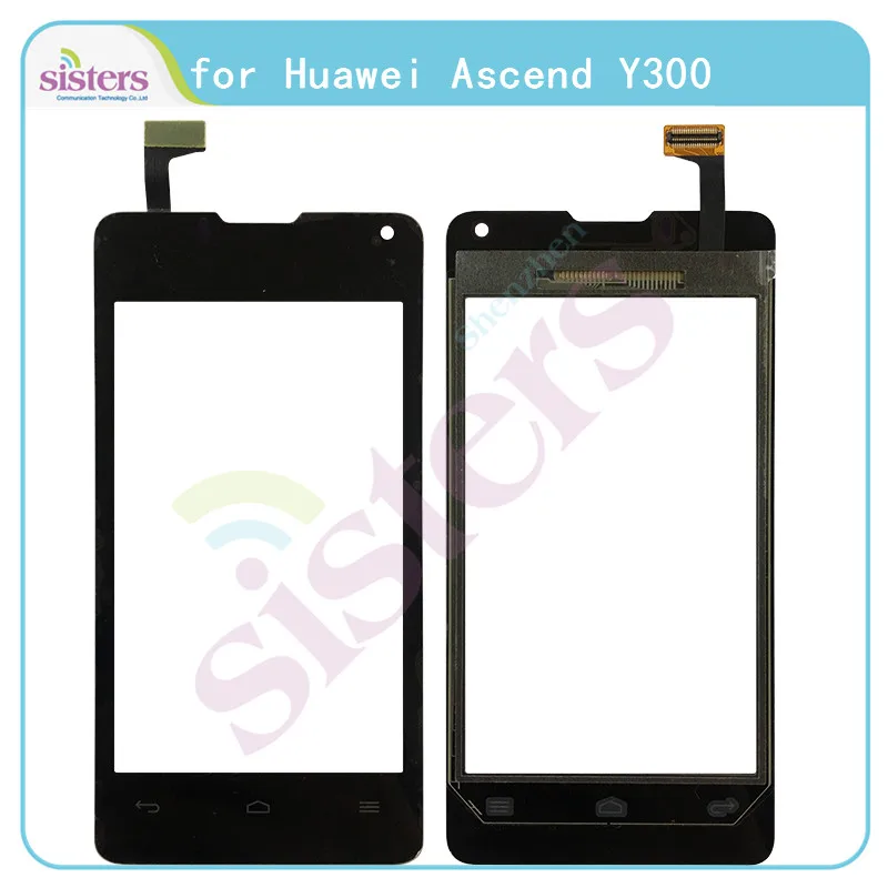 original lcd display for huawei ascend y300 lcd screen touch screen digitizer for huawei y300 lcd assembly phone replacement free global shipping