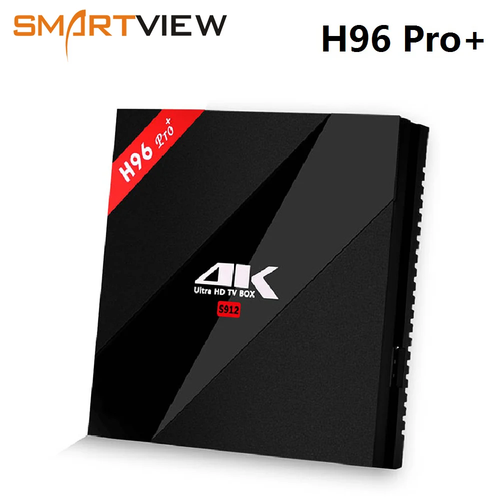 H96 Pro+ Android 7.1 Smart TV Box 3GB/32GB 2GB/16GB Amlogic S912 2.4G/5.8G WiFi H.265 BT4.1 KD16.1 4K Media player Pro Plus | Электроника