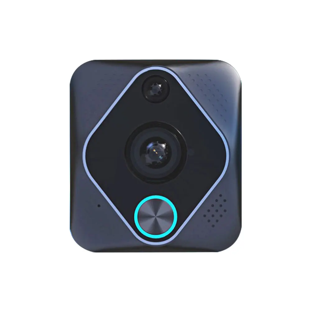 Option 1 1080 P HD WiFi видео дверной звонок умный дом Безопасность Видео домофонный дверной звонок ИК ночного видения PIR Обнаружение движения через приложение управление - Цвет: Option 1