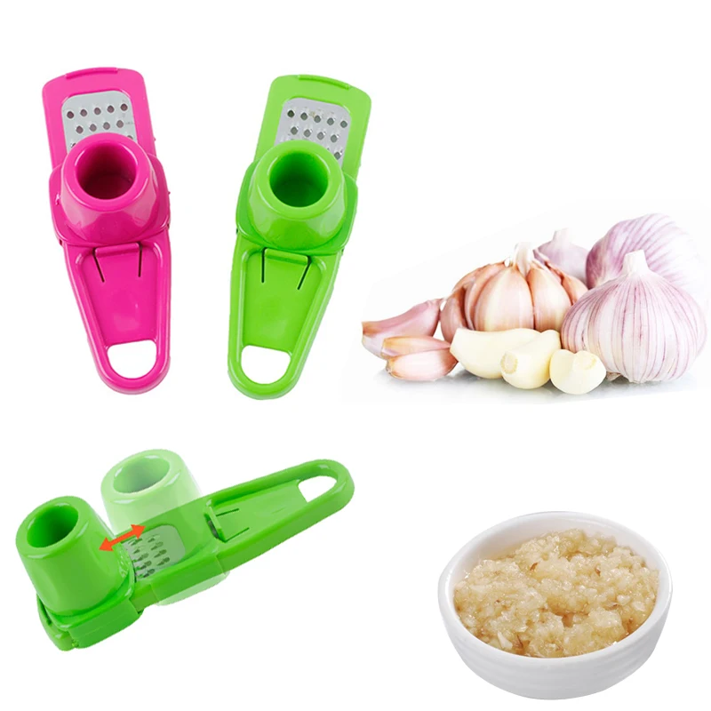 

Candy Color Multi Functional Ginger Garlic Grinding Tool Grater Planer Slicer Cutter Cooking Tool Utensils Kitchen Accessories
