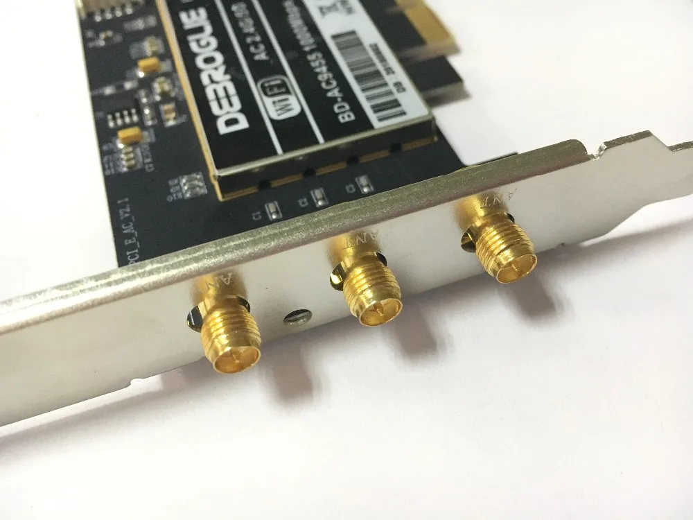 DEBROGLIE 1000 Мбит/с двухдиапазонный 802.11ac Настольный PCI-E Wi-Fi адаптер PCi Express
