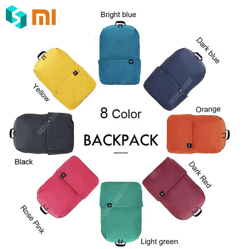 Solid Original Xiaomi рюкзаки 10L сумка s городская повседневная спортивная нагрудная Сумка