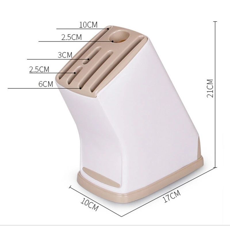 1 шт. пластиковая стойка для хранения многофункциональных ножей|knife block holder|knife