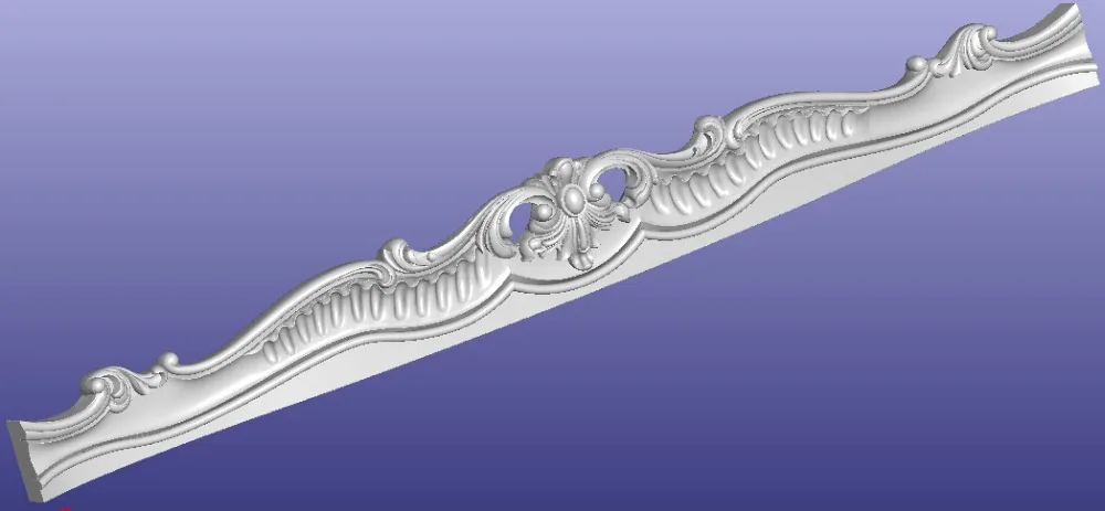 Модель 3D STL для фрезерного станка с ЧПУ рельефная резьба дизайн мебель диван