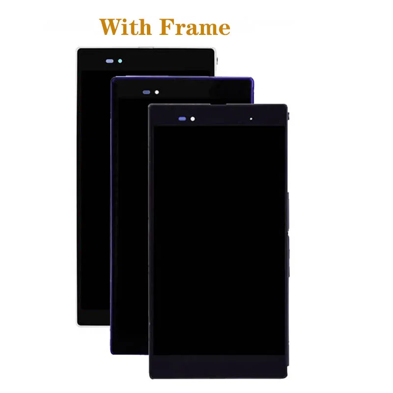 6.44'' AAA Display For SONY Xperia Z Ultra XL39H C6833 LCD Touch Screen Digitizer for repair Parts | Мобильные телефоны и