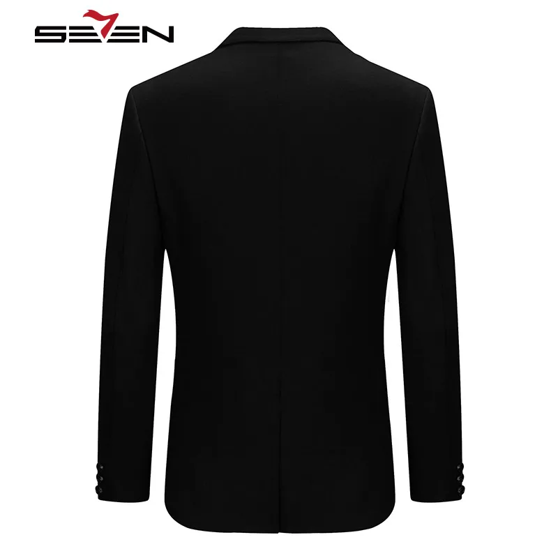 Seven7 модные для мужчин Блейзер повседневное Slim Fit костюм Мужская весенняя куртка