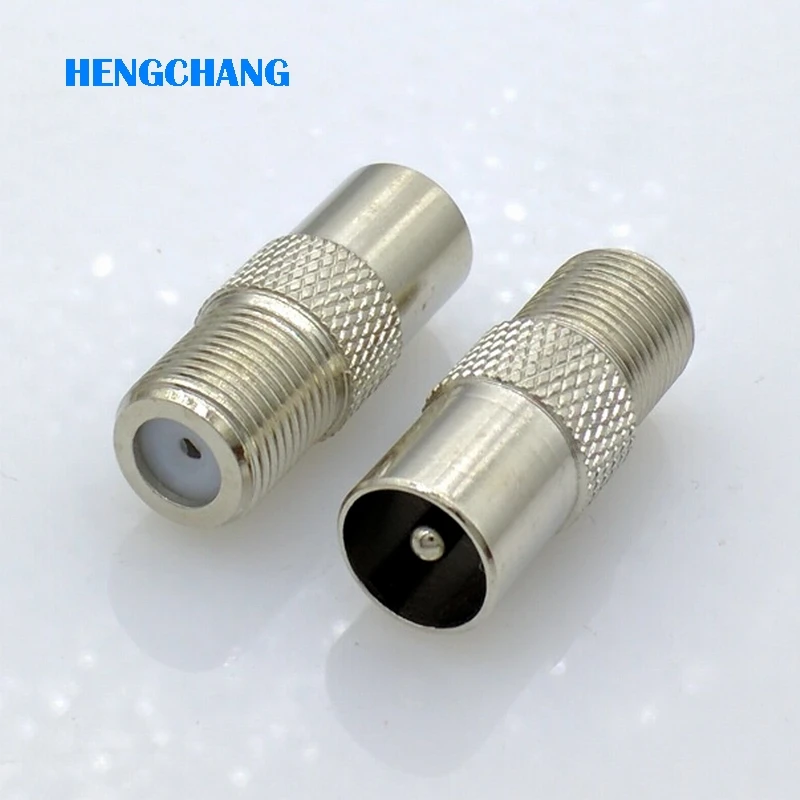 Чистый cupper F Тип к CATV RF разъем мама мужской коаксиальный 10 шт./лот|connector computer|connector