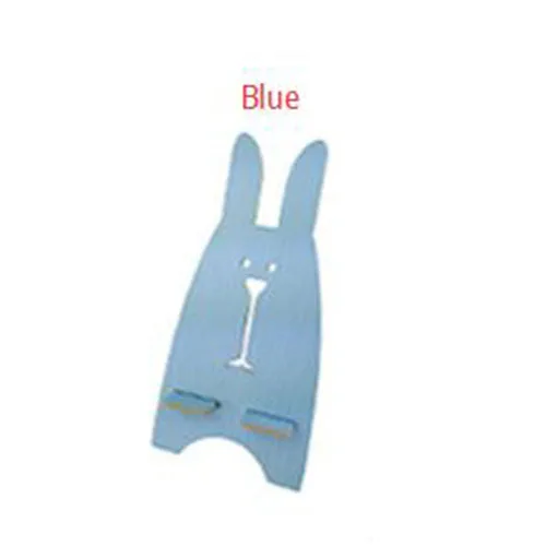 Blue Много цветов милый кот выдалбливают DIY Деревянные кейсы для хранения журналов настольная стойка для книг офисный коллектор файлов - Цвет: Blue