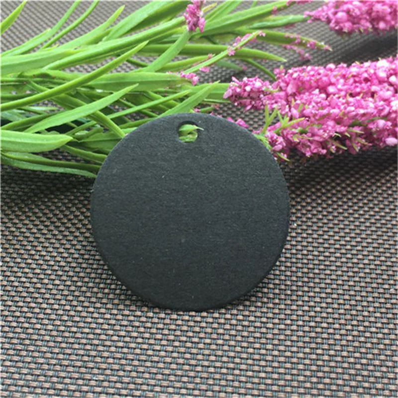 Пустая бумажная картонная бирка этикетка с несколькими узорами стиль крафт для