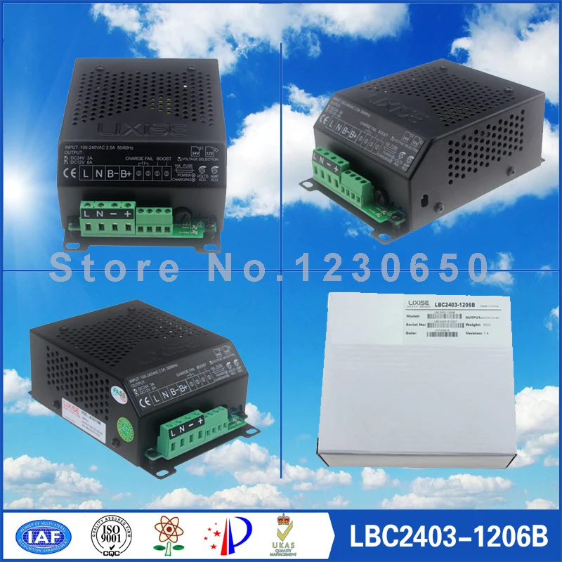 Дизельный дженсет автоматическое зарядное устройство 24 V 3A/6A LBC2403-1206B |