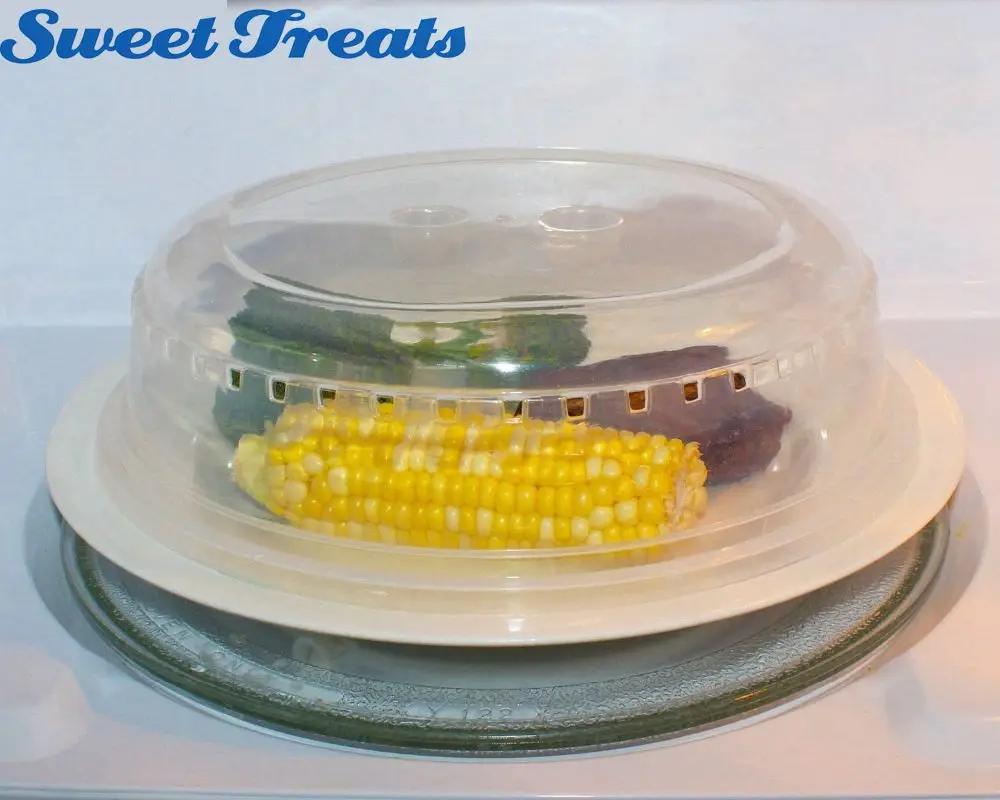Sweettreats 1 шт. брызговик защитный чехол для микроволновой печи-BPA бесплатно купольная тарелка блюдо крышки для еды