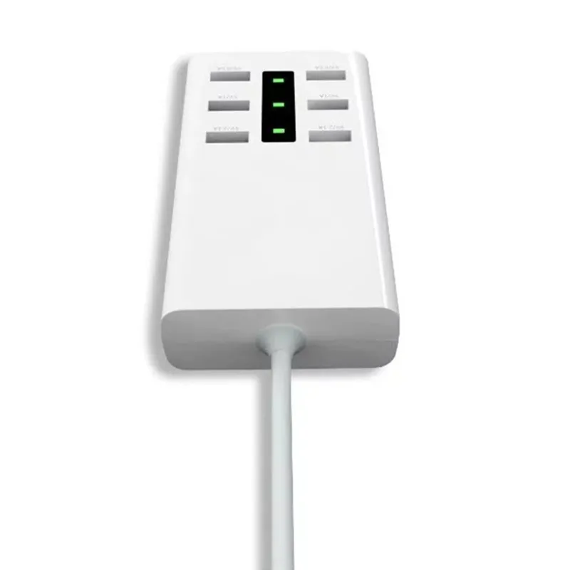 Родственная душа 6 Порта Micro Usb Устройство концентратор ВЕЛИКОБРИТАНИИ США ЕС 7.2A