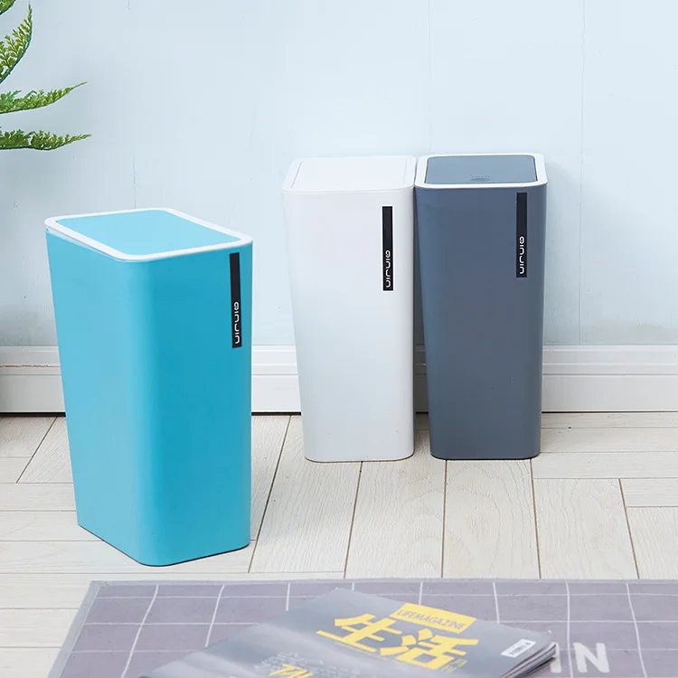 1 шт. креативный пресс мусорный бак для ванной кухни гостиной офиса мусорное