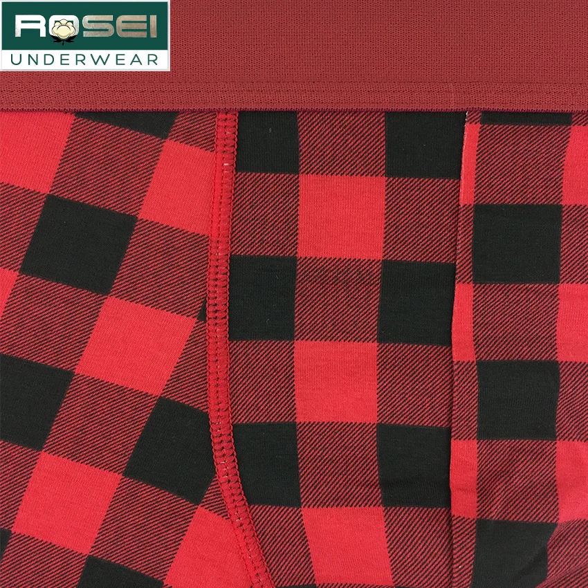 4 шт./лот комфорт мужские хлопчатобумажные шорты-боксеры Большие размеры трусы