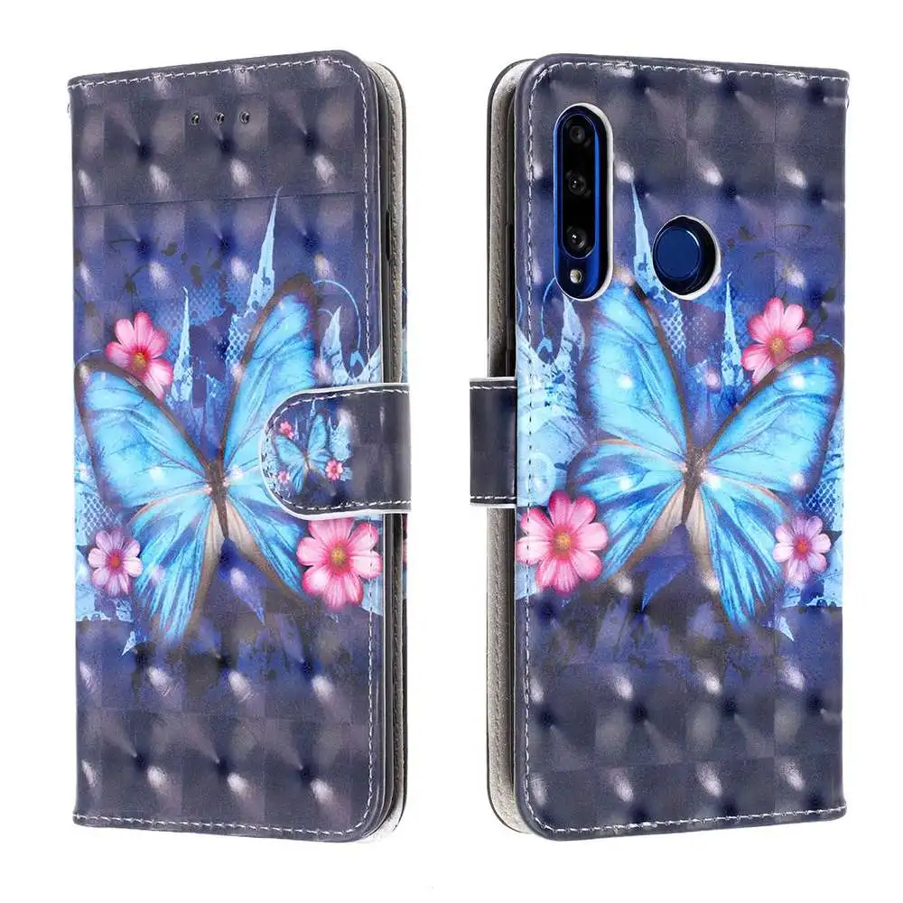 Чехол для телефона huawei Honor 10i 20 Lite P Smart Plus из Кожи С Откидывающейся Крышкой