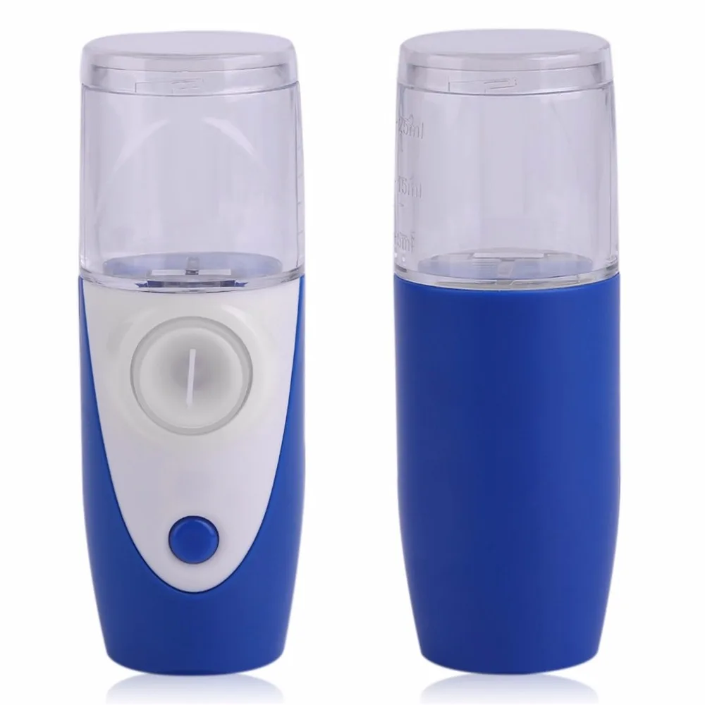Compact Handheld Ultrasonic Nebulizer Mesh Nebuliser Face Steaming Device USB Rechargeable Humidifier Atomizer Children Adult | Красота и